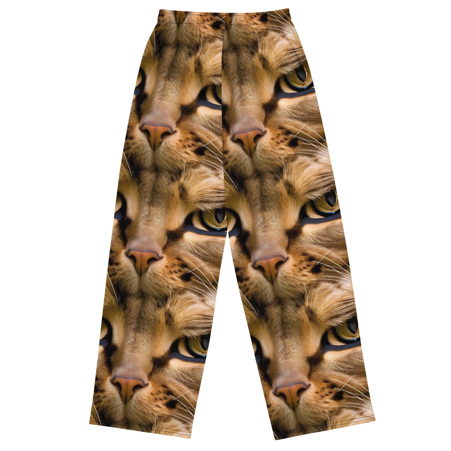 Wide-Leg Pants - Feline Whisper
