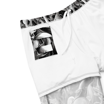 Swim Trunks - Fluid Monochrome