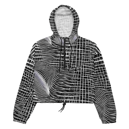 Women's Cropped Windbreaker - Urban Pulse