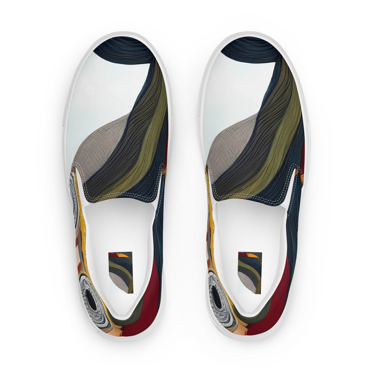 Women's Slip-On Canvas Shoes - Analog Dreams