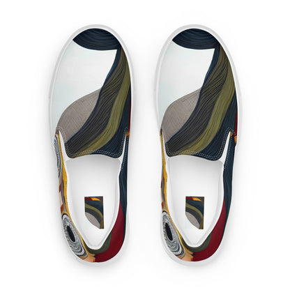 Women's Slip-On Canvas Shoes - Analog Dreams