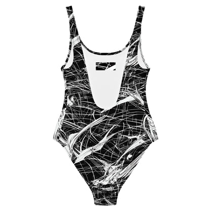 One-Piece Swimsuit - Stormy Serenity