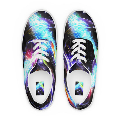 Women's Lace-Up Canvas Shoes - Hirschl's Vortex