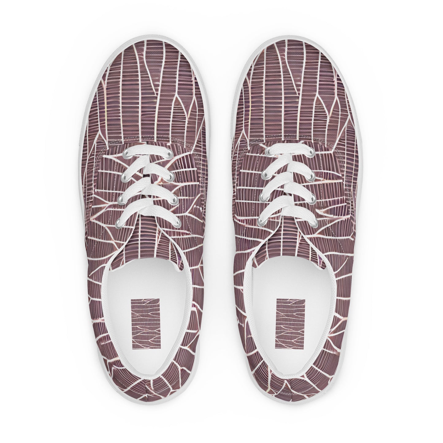 Women's Lace-Up Canvas Shoes - Rustic Flow