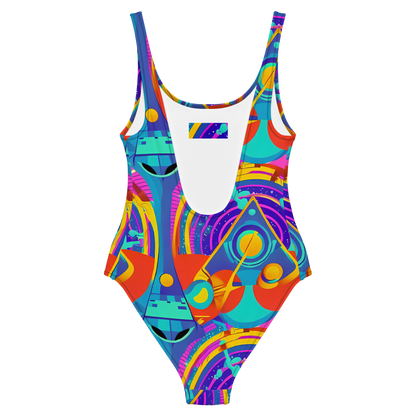 One-Piece Swimsuit - Blast of Color