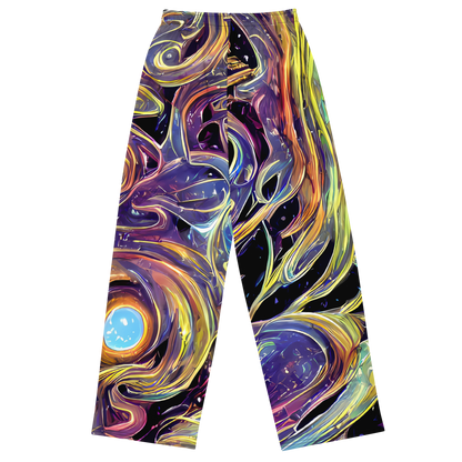 Wide-Leg Pants - Lebacq Swirl