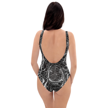 One-Piece Swimsuit - Nexus of Lines