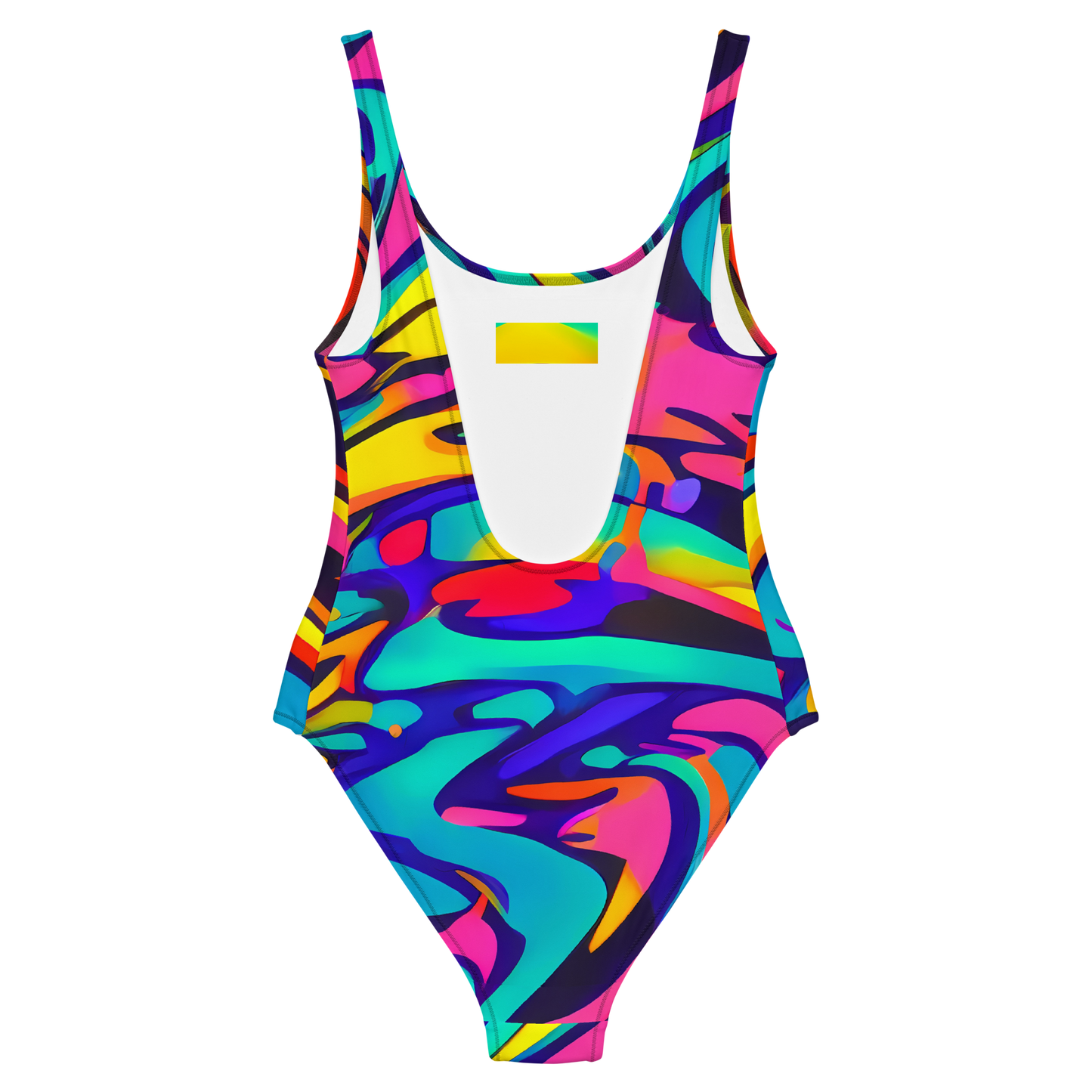 One-Piece Swimsuit - Electric Ecstasy