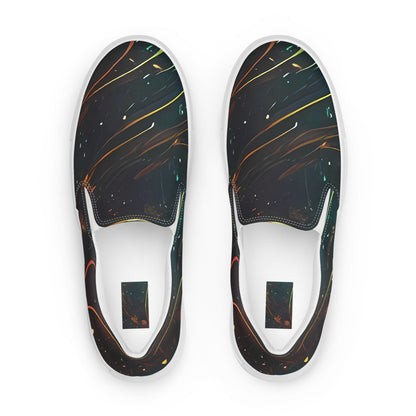 Men's Slip-On Canvas Shoes - Templesmith Twirl