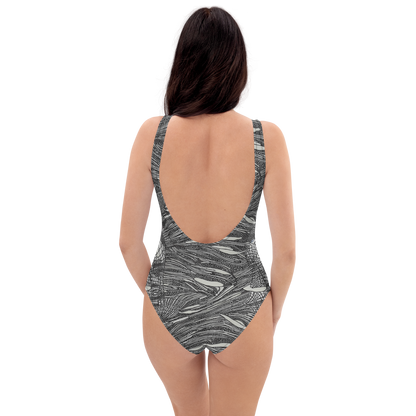 One-Piece Swimsuit - Sable Currents