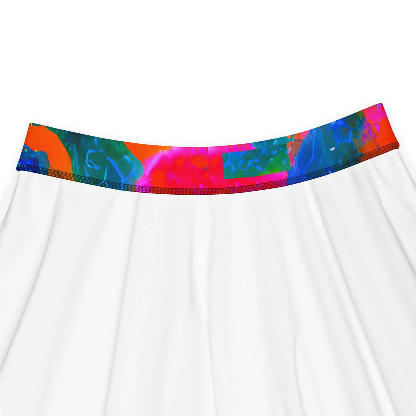 Skater Skirt - Vibrant Mosaic