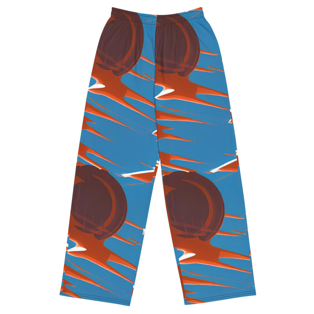 Wide-Leg Pants - Desert Vortex