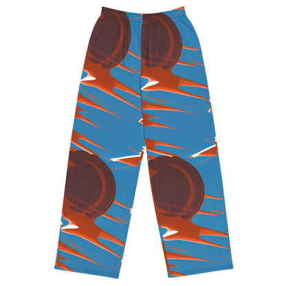 Wide-Leg Pants - Desert Vortex