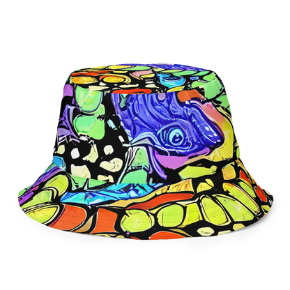 Reversible Bucket Hat - Frostwork Fantasy