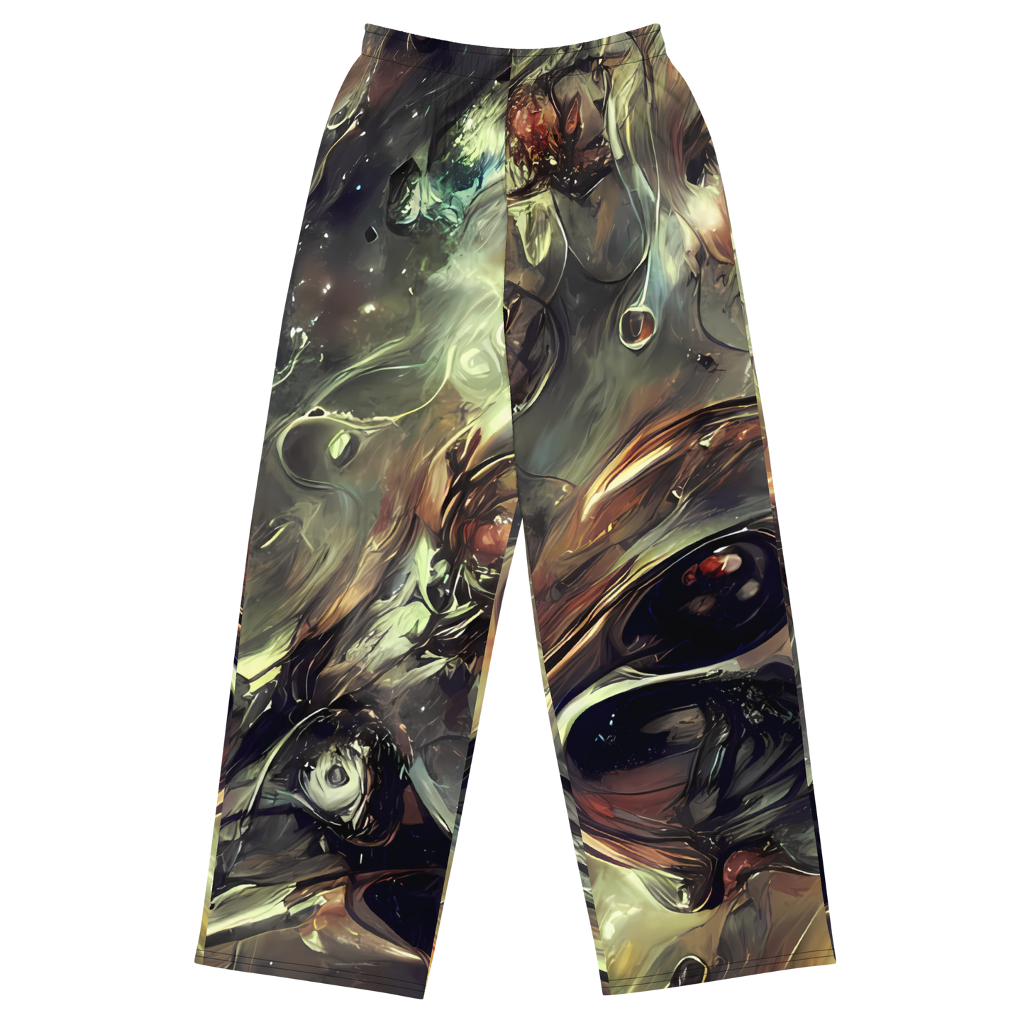 Wide-Leg Pants - Chaos Crescendo