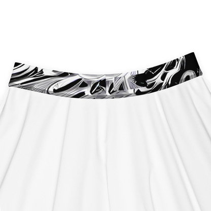 Skater Skirt - Silver Shadows