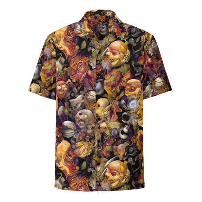 Button Shirt - Arcimboldo Abundance