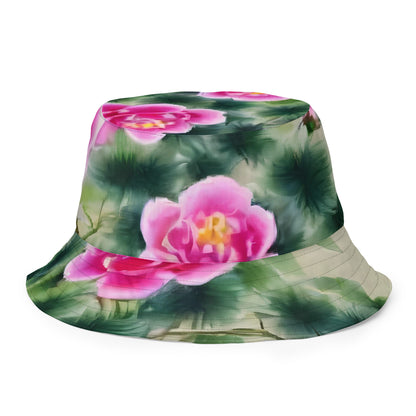 Reversible Bucket Hat - Blossom Reverie