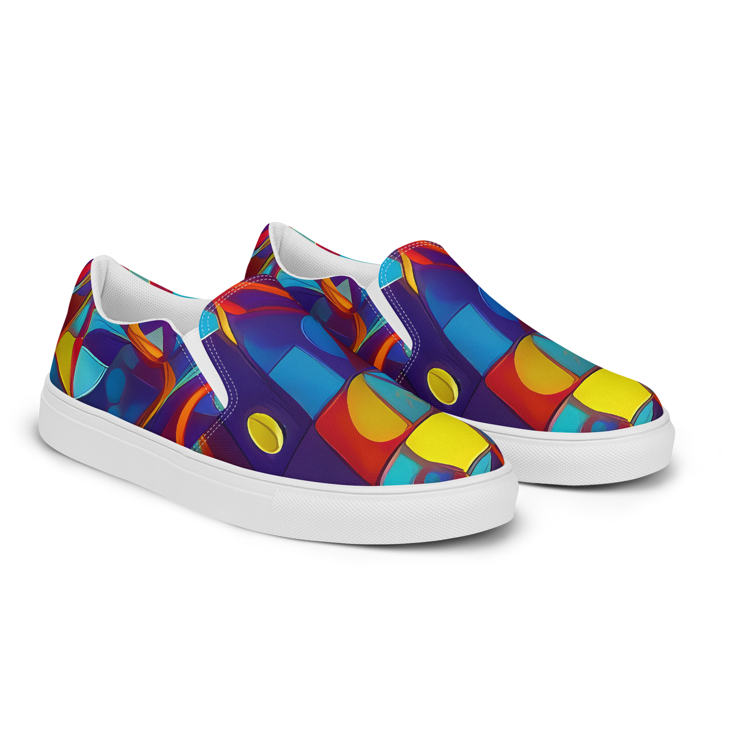 Women's Slip-On Canvas Shoes - Flickering Dreams