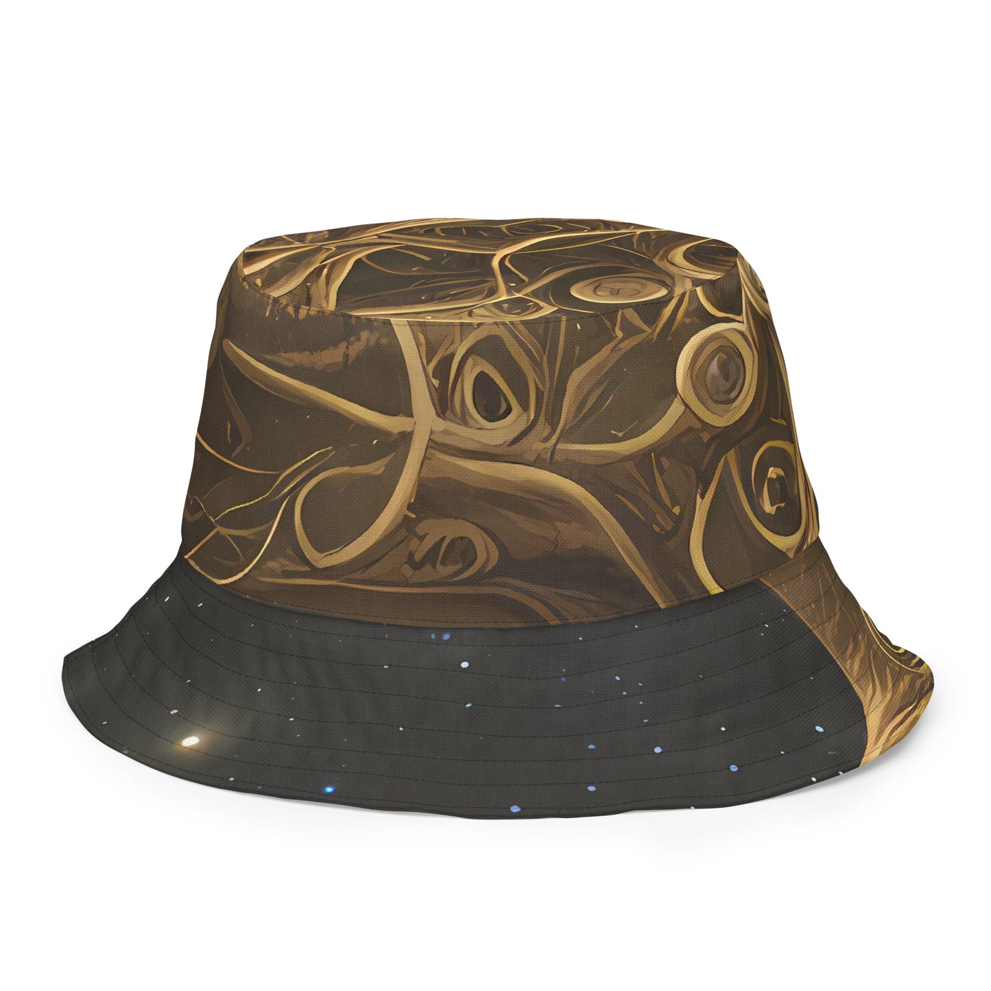 Reversible Bucket Hat - Gilded Reverie