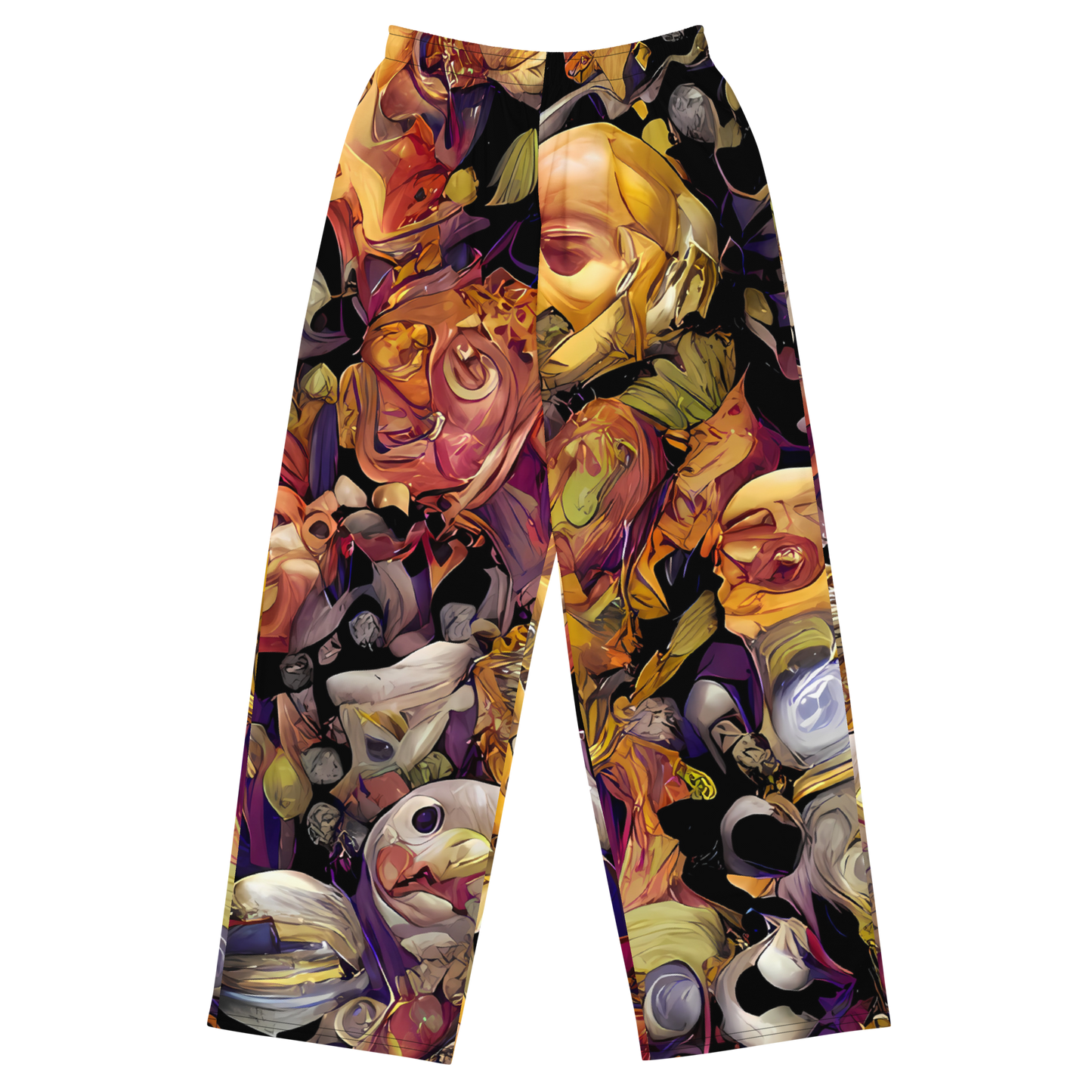 Wide-Leg Pants - Arcimboldo Abundance