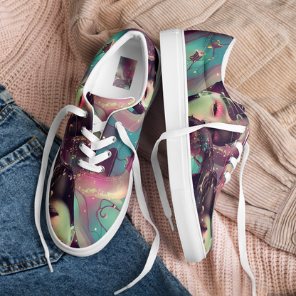 Men's Lace-Up Canvas Shoes - Nouveau Galaxy