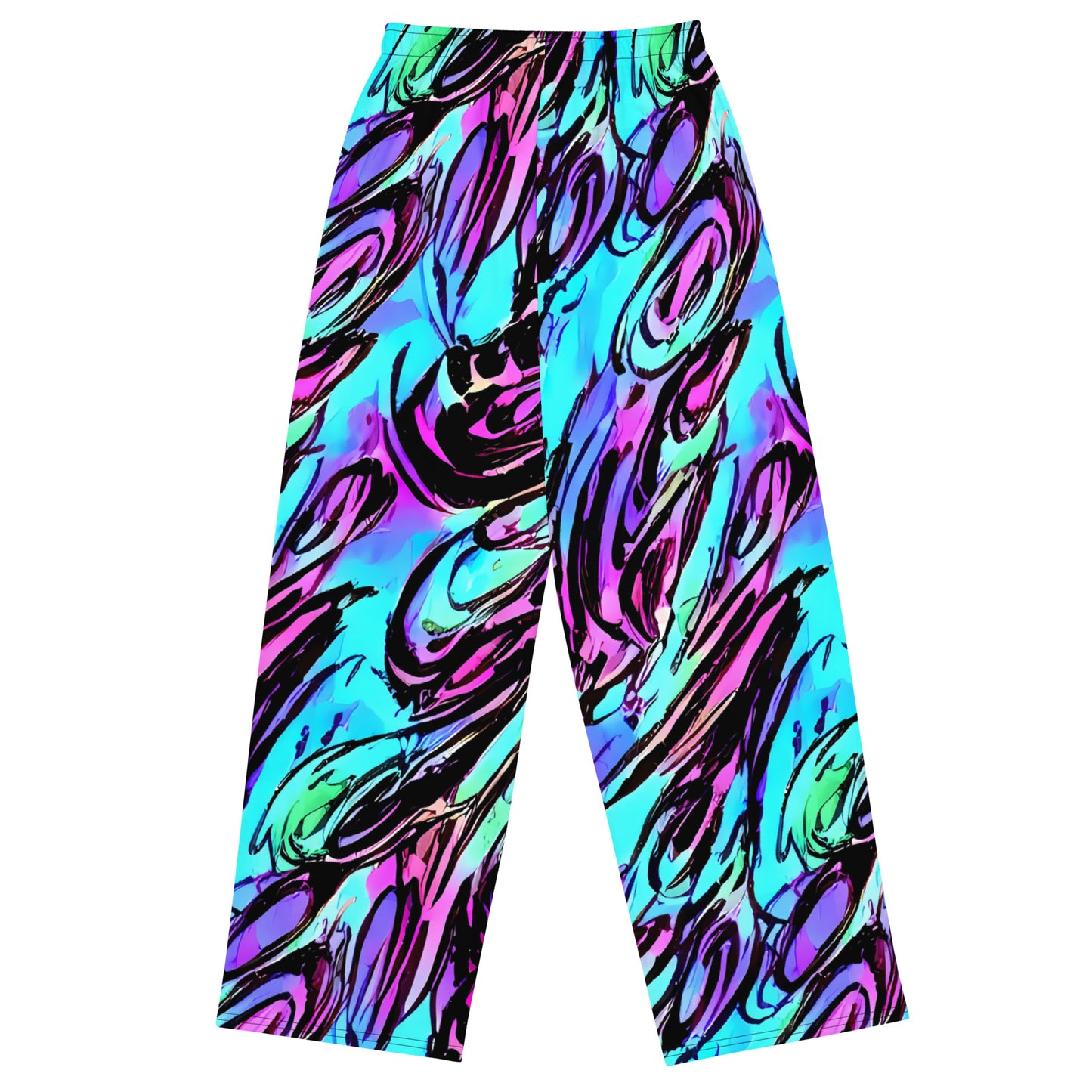 Wide-Leg Pants - Gemstone Rush