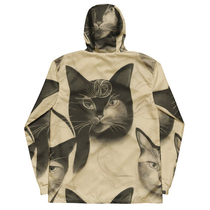 Men's Windbreaker - Feline Symphony
