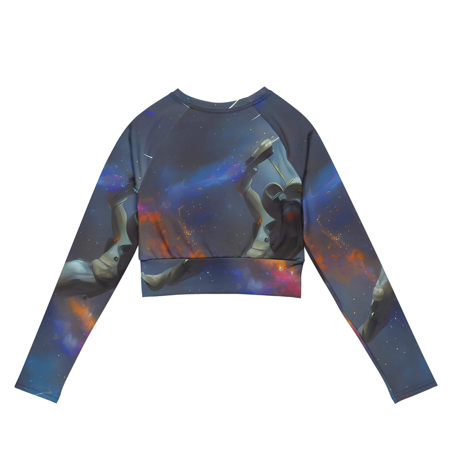 Long Sleeve Crop Top - Gravity's Palette