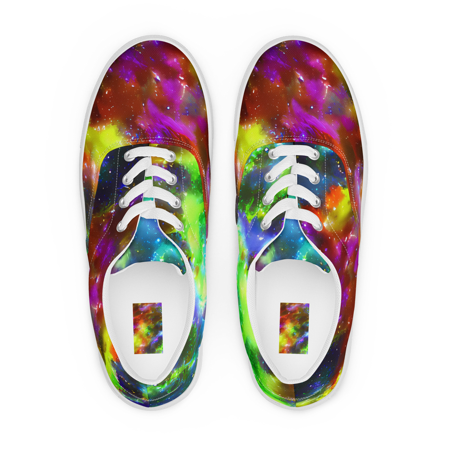 Women's Lace-Up Canvas Shoes - Neer Nebula