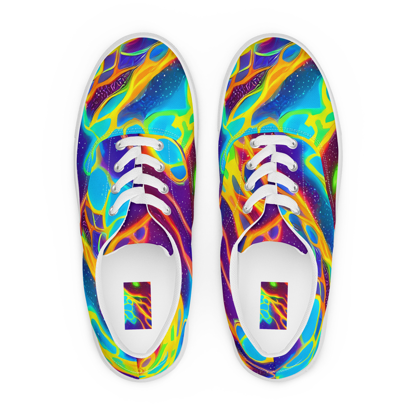 Women's Lace-Up Canvas Shoes - Endara Eclipse