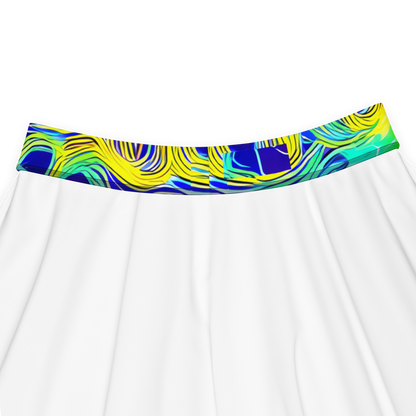 Skater Skirt - Neon Jungle Rhapsody