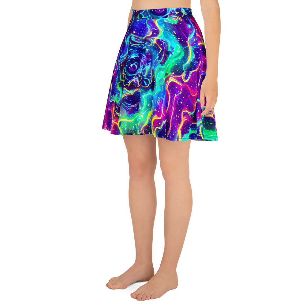 Skater Skirt - Liquid Light Show