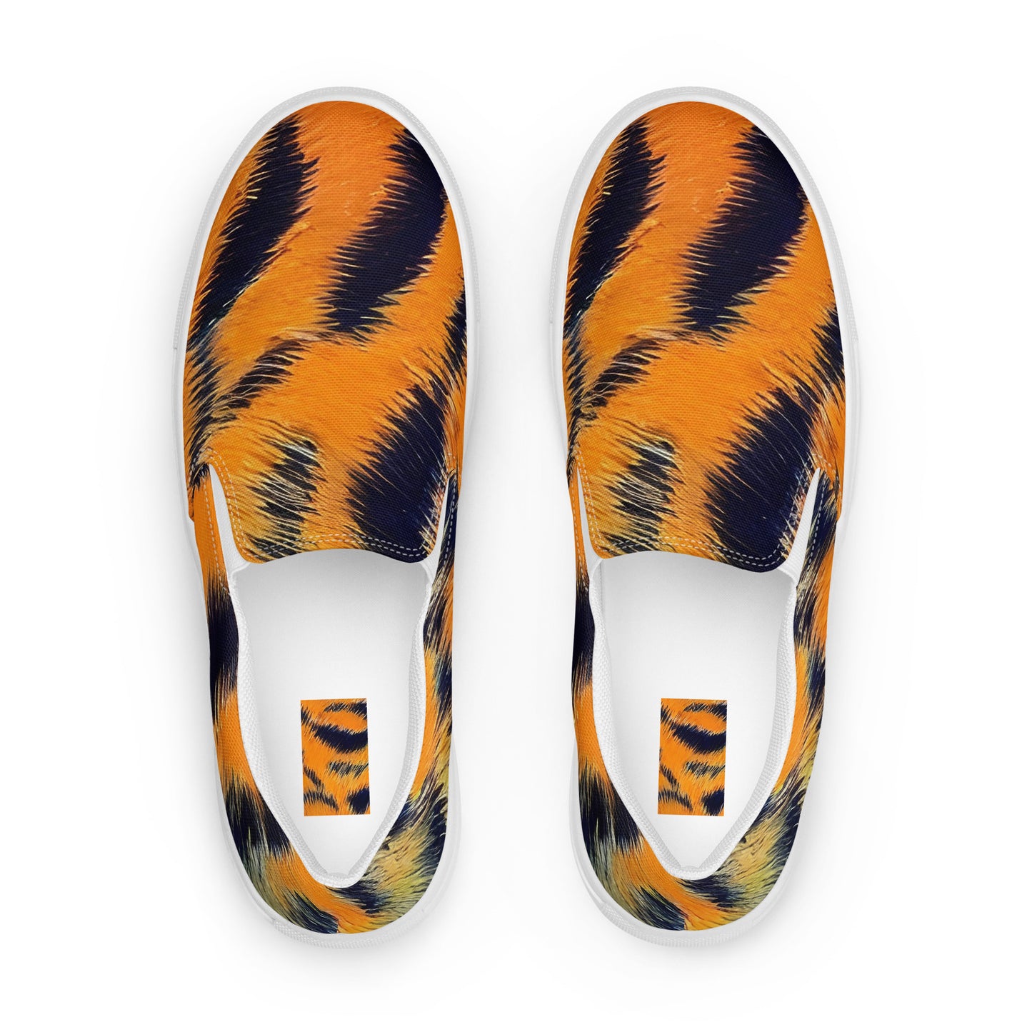 Men's Slip-On Canvas Shoes - Tiger's Dream