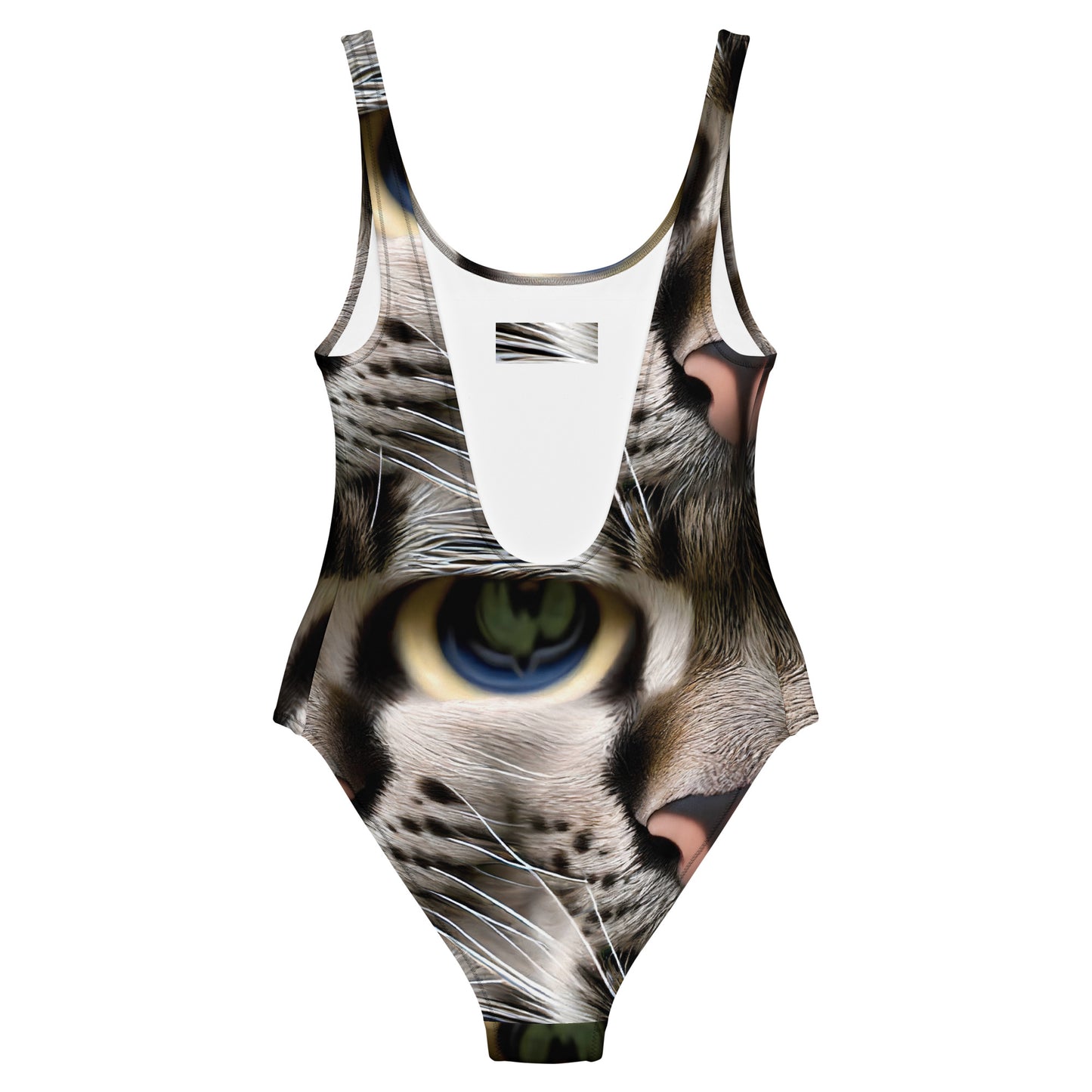 One-Piece Swimsuit - Feline Mirage