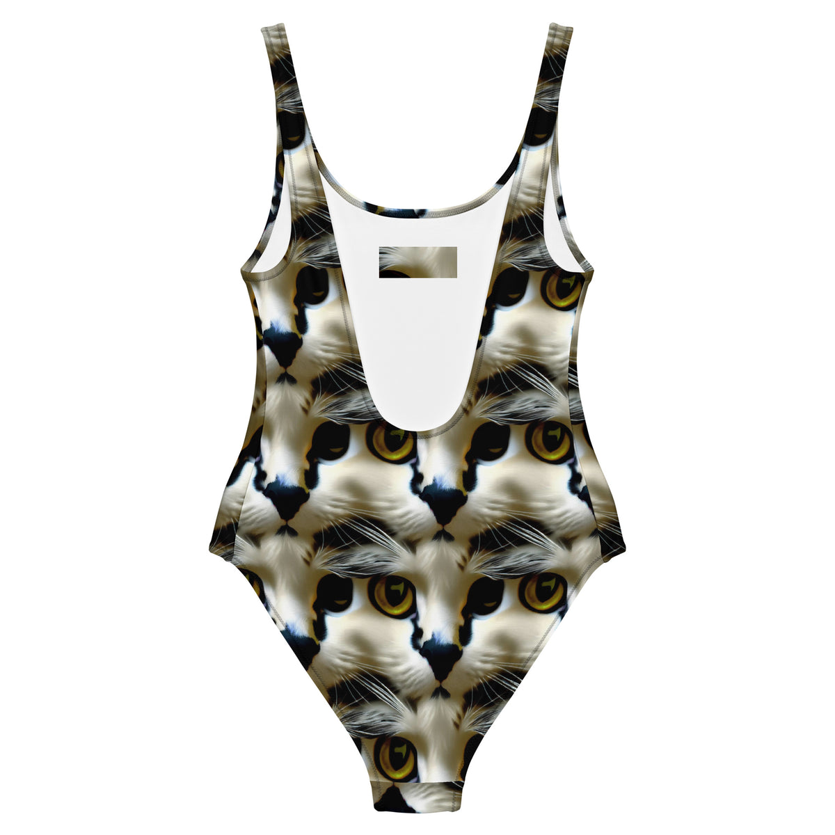 One-Piece Swimsuit - Feline Fancy