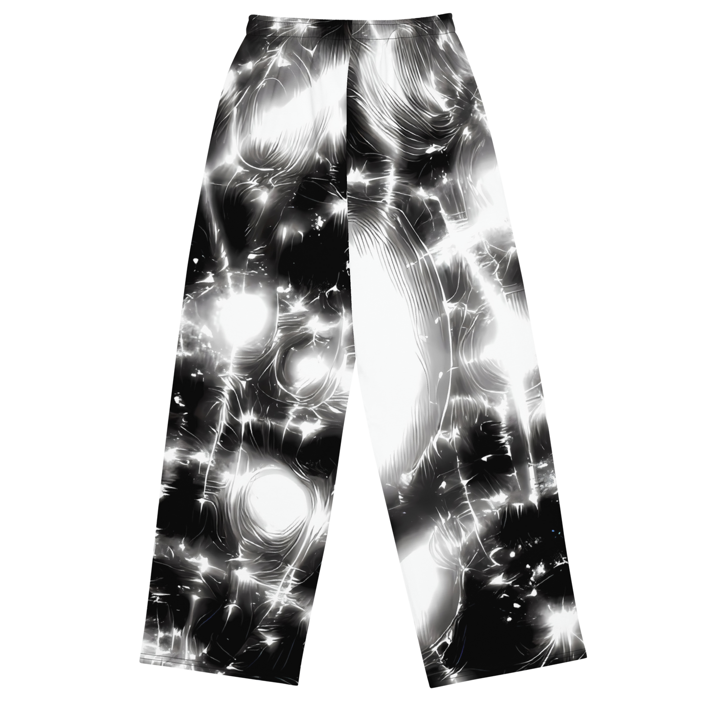 Wide-Leg Pants - Electric Nightfall