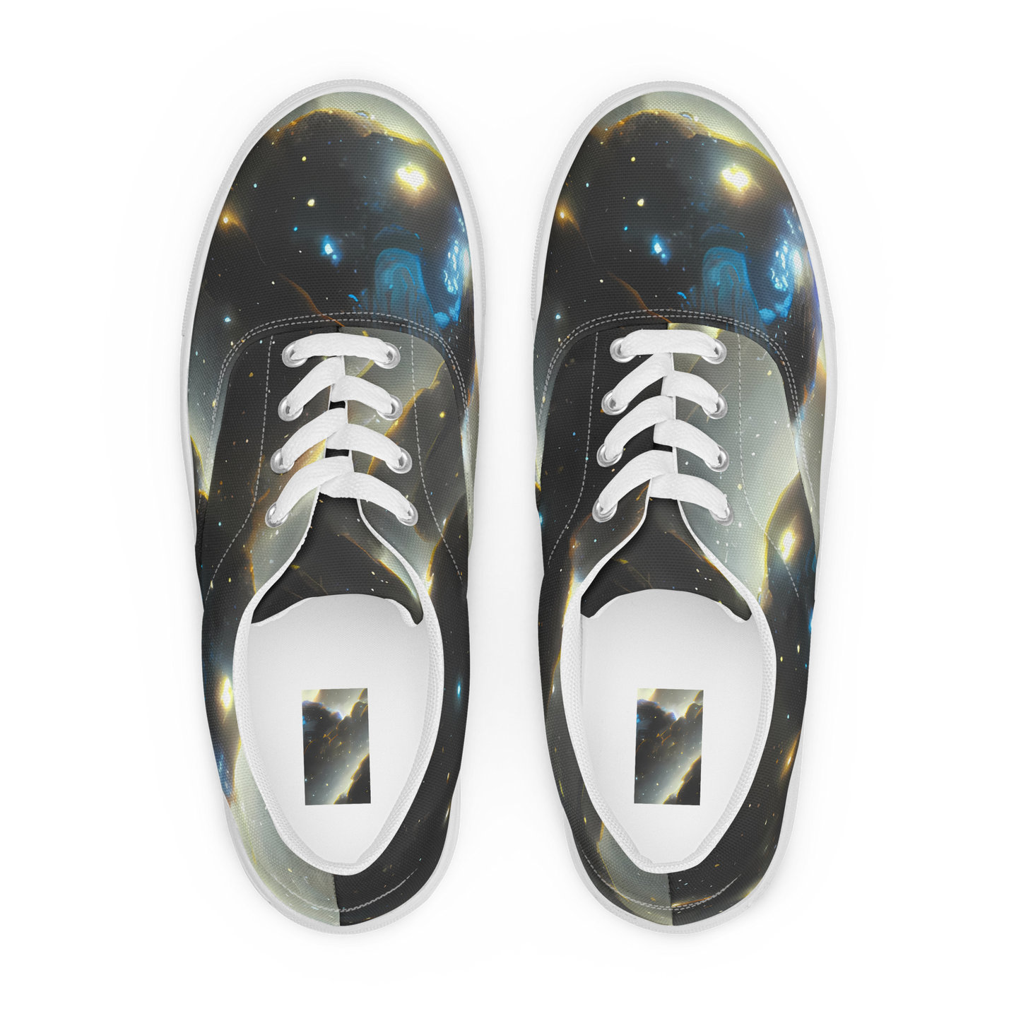 Women's Lace-Up Canvas Shoes - Rutkowski Nebula