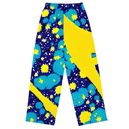 Wide-Leg Pants - Starburst Splash