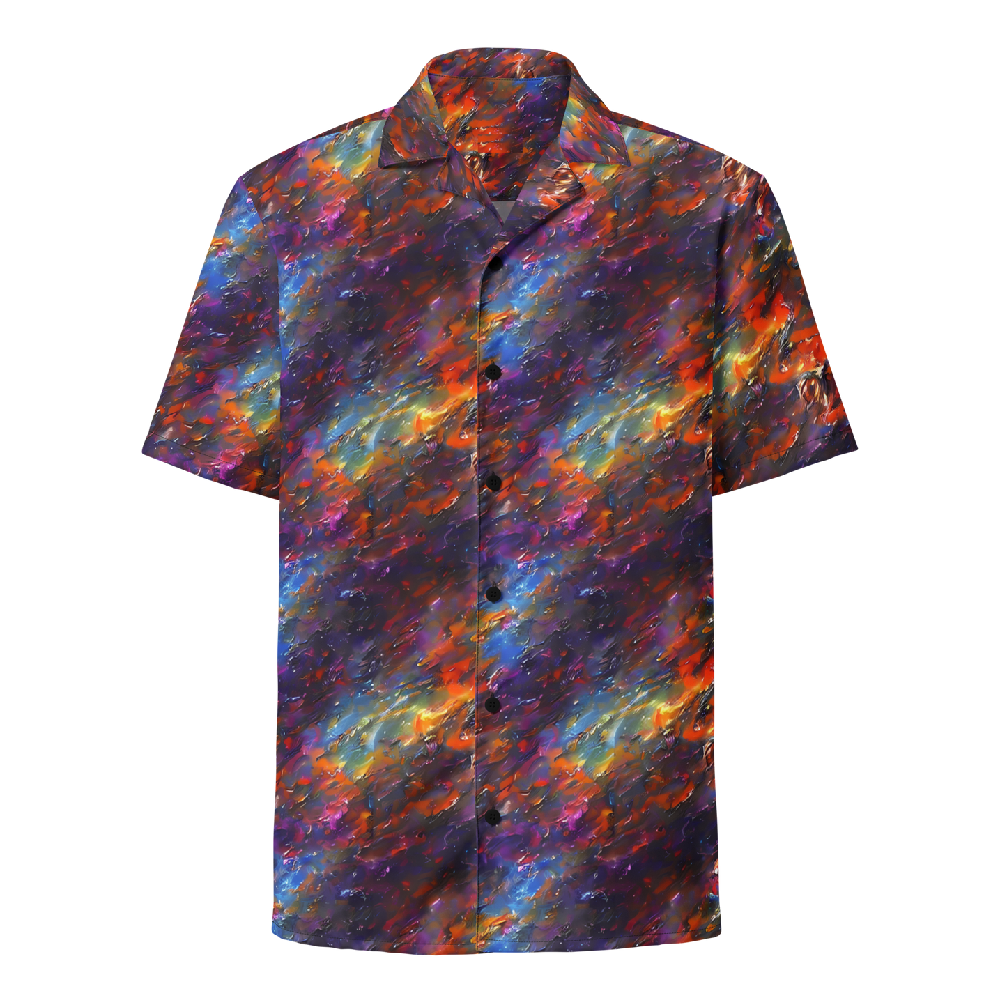 Button Shirt - Auroral Ripples