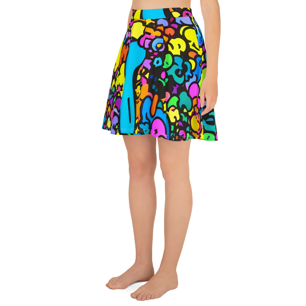 Skater Skirt - Kaleidoscope Garden