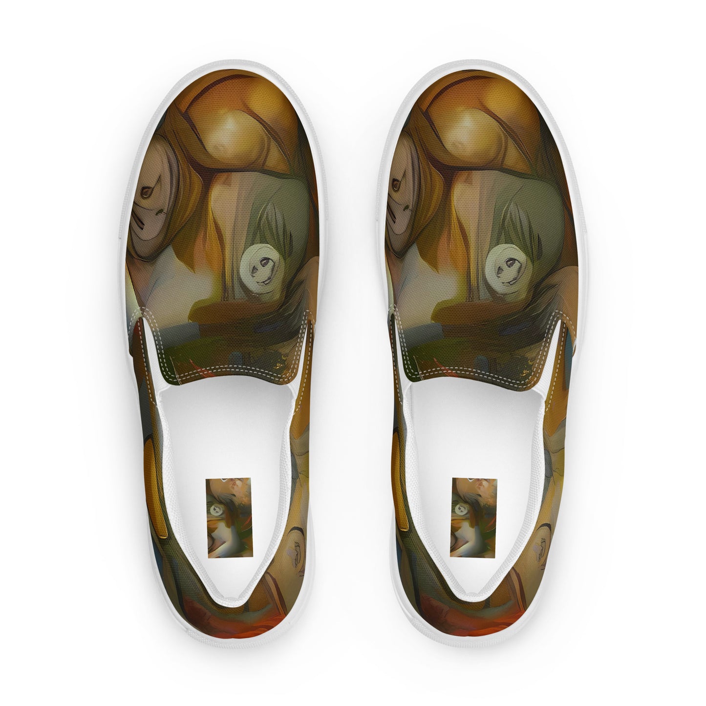 Men's Slip-On Canvas Shoes - Cryptic Canvas