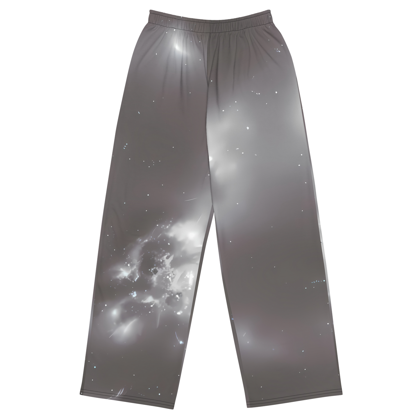 Wide-Leg Pants - Silver Nebula
