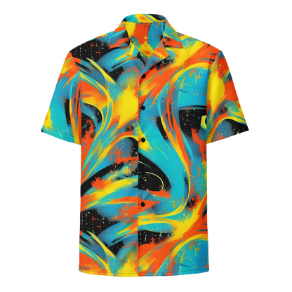 Button Shirt - Solar Swoosh