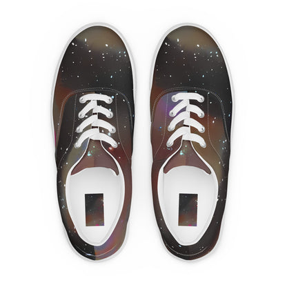 Women's Lace-Up Canvas Shoes - Kohn Confetti