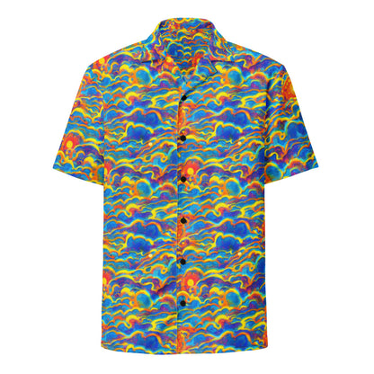 Button Shirt - Chroma Ripple