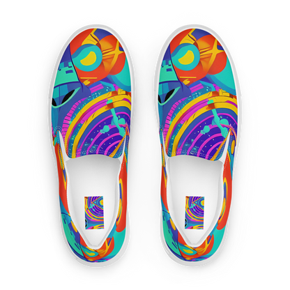 Women's Slip-On Canvas Shoes - Blast of Color