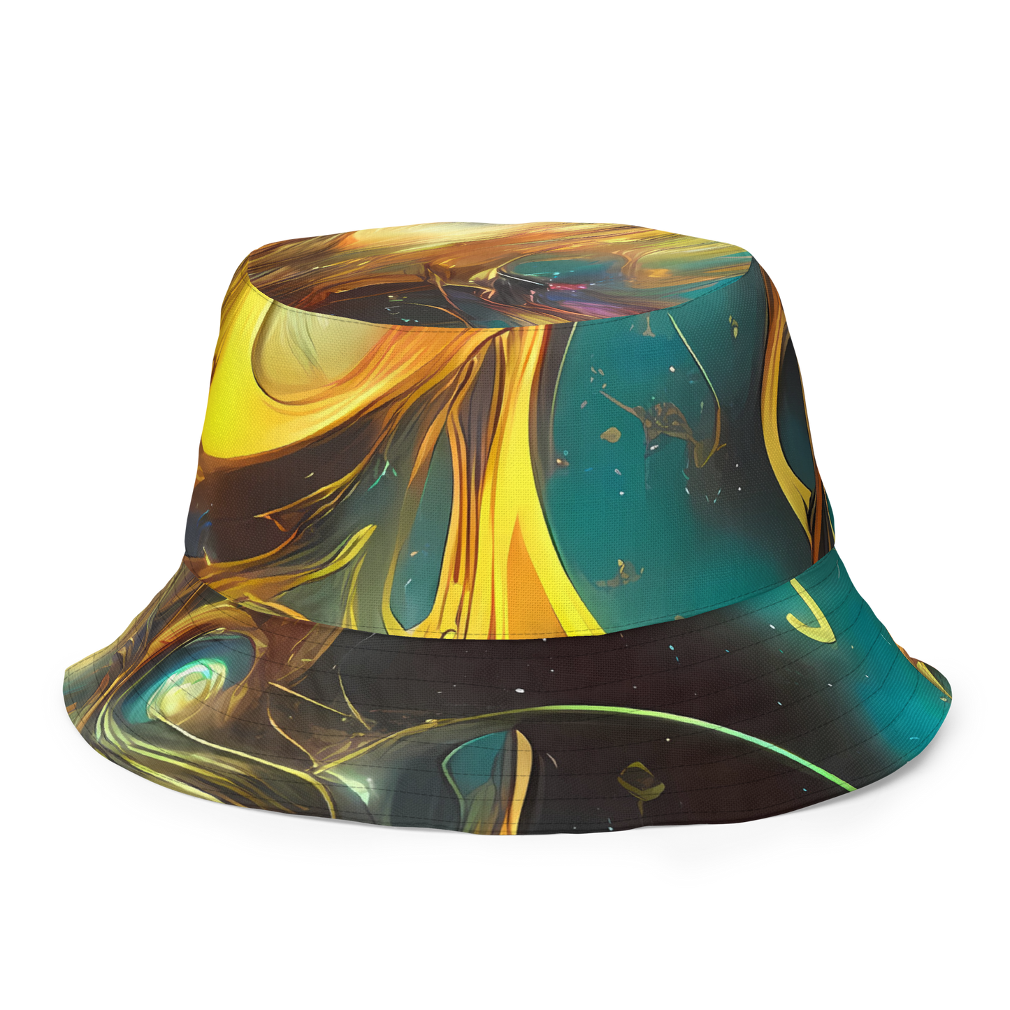 Reversible Bucket Hat - Elegant Whirl