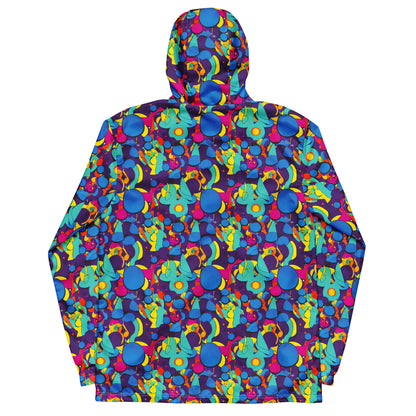 Men's Windbreaker - Psychedelic Harmony