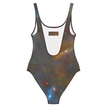 One-Piece Swimsuit - Gilded Galaxies